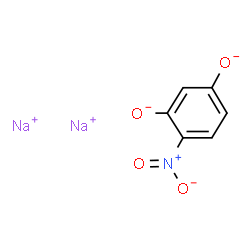 sodium 4-nitroresorcinolate structure