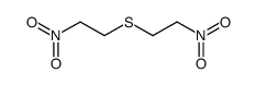 bis-(2-nitro-ethyl)-sulfane结构式