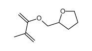 2-(3-methylbuta-1,3-dien-2-yloxymethyl)oxolane Structure