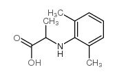 2-(2,6-dimethylanilino)propanoic acid结构式
