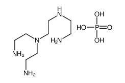 N'-[2-[bis(2-aminoethyl)amino]ethyl]ethane-1,2-diamine,phosphoric acid Structure