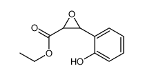 ethyl 3-(2-hydroxyphenyl)oxirane-2-carboxylate结构式
