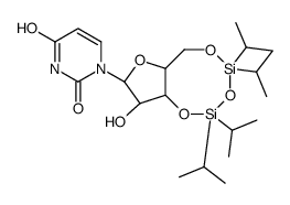 3',5'-O-(1,1,3,3-四异丙基-1,3-二硅氧烷)尿苷结构式