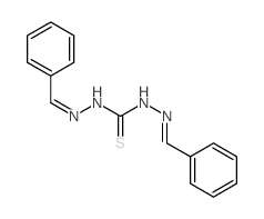 Carbonothioic dihydrazide,2,2'-bis(phenylmethylene)- picture
