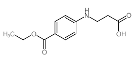Benzoic acid,4-[(2-carboxyethyl)amino]-, 1-ethyl ester结构式