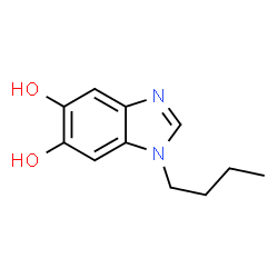 1H-Benzimidazole-5,6-diol, 1-butyl- (9CI) Structure