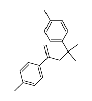 4-menthyl-2,4-bis(4-methylphenyl)pent-1-ene Structure