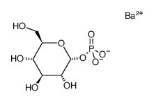 glucose 1-(barium phosphate)结构式