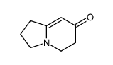 2,3,5,6-tetrahydro-1H-indolizin-7-one结构式