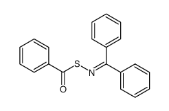 S-benzoyl-N-(diphenylmethylene)thiohydroxylamine结构式