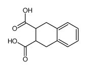 1,2,3,4-Tetrahydro-2,3-naphthalenedicarboxylic acid Structure