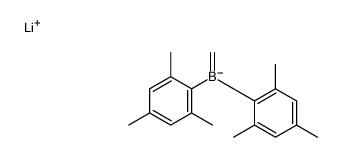 lithium,methanidyl-bis(2,4,6-trimethylphenyl)borane Structure