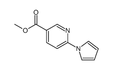 METHYL 6-(1H-PYRROL-1-YL)NICOTINATE结构式