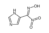 1H-Imidazole-4-carboxaldehyde,-alpha--nitro-,oxime (9CI) Structure