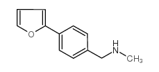 N-[4-(2-FURYL)BENZYL]-N-METHYLAMINE Structure