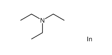 trimethyl(triethylamine)indium Structure