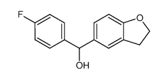 (2,3-Dihydro-benzofuran-5-yl)-(4-fluoro-phenyl)-methanol Structure