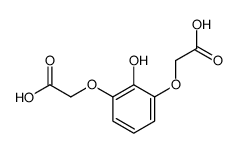 2-[3-(carboxymethoxy)-2-hydroxyphenoxy]acetic acid结构式