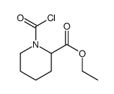 ethyl 1-carbonochloridoylpiperidine-2-carboxylate结构式