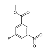 methyl 3-fluoro-5-nitrobenzoate Structure