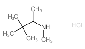 N,3,3-Trimethyl-2-butanamine hydrochloride结构式