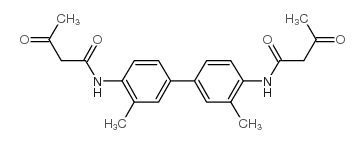 N,N'-双(乙酰乙酰基)邻甲苯胺结构式