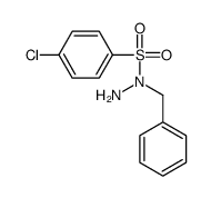 N-benzyl-4-chlorobenzenesulfonohydrazide Structure