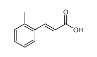(E)-3-(邻甲苯基)丙烯酸结构式