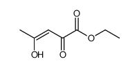 2,4-dioxo-pentanoic acid ethyl ester Structure