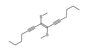 7,8-bis(methylsulfanyl)tetradec-7-ene-5,9-diyne Structure