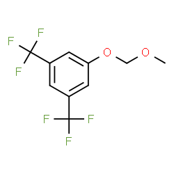 1-(Methoxymethoxy)-3,5-bis(trifluoromethyl)-benzene Structure