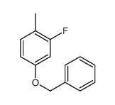 2-FLUORO-1-METHYL-4-(PHENYLMETHOXY)BENZENE结构式