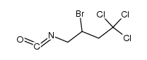 3-bromo-1,1,1-trichloro-4-isocyanato-butane结构式