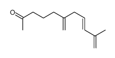 10-methyl-6-methylideneundeca-8,10-dien-2-one Structure