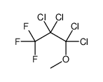 1,1,2,2-tetrachloro-3,3,3-trifluoro-1-methoxypropane结构式