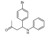 4-anilino-4-(4-bromophenyl)butan-2-one结构式