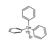 triphenylgermyl ytterbium bromide Structure