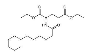 diethyl dodecanoyl-L-glutamate Structure