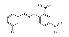 (E)-3-bromobenzaldehyde O-(2,4-dinitrophenyl) oxime结构式