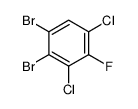1,2-dibromo-3,5-dichloro-4-fluorobenzene结构式