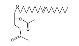 diacetate of (+-)-glycerol-1-elaidyl ether结构式