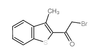 2-溴-1-(3-甲基苯并[b]噻吩-2-基)乙烷-1-酮结构式