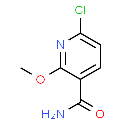 6-Chloro-2-methoxynicotinamide Structure