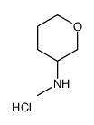 甲基-(四氢-吡喃-3-基)-胺盐酸盐结构式