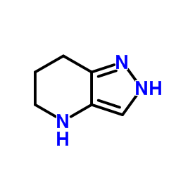 4,5,6,7-四氢-1H-吡唑并[4,3-b]吡啶结构式
