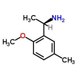 (1R)-1-(2-Methoxy-5-methylphenyl)ethanamine Structure