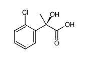 (R)-2-(2-chlorophenyl)-2-hydroxypropanoic acid结构式