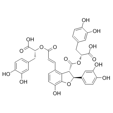 丹酚酸B结构式