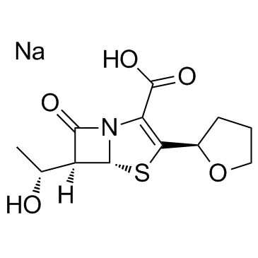 Faropenem sodium structure