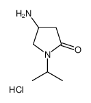 4-amino-1-propan-2-ylpyrrolidin-2-one,hydrochloride Structure